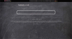Desktop Screenshot of bedstyle.co.uk